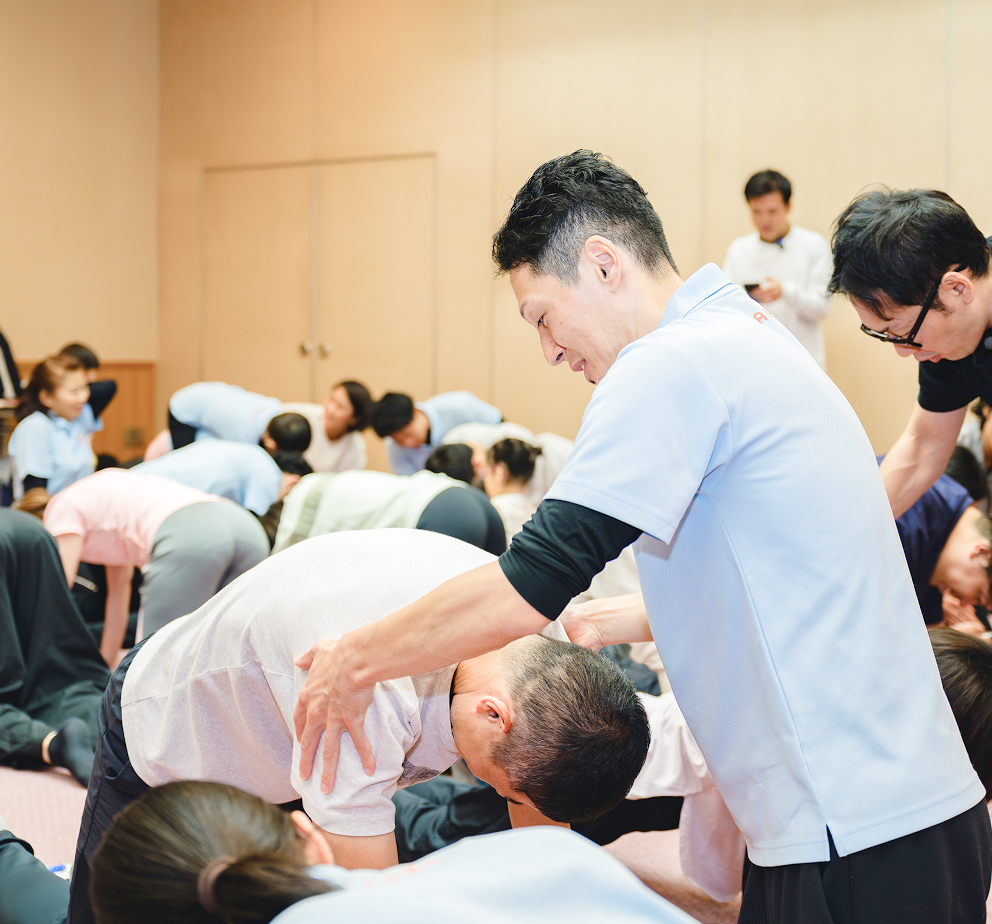 体軸体操の様子